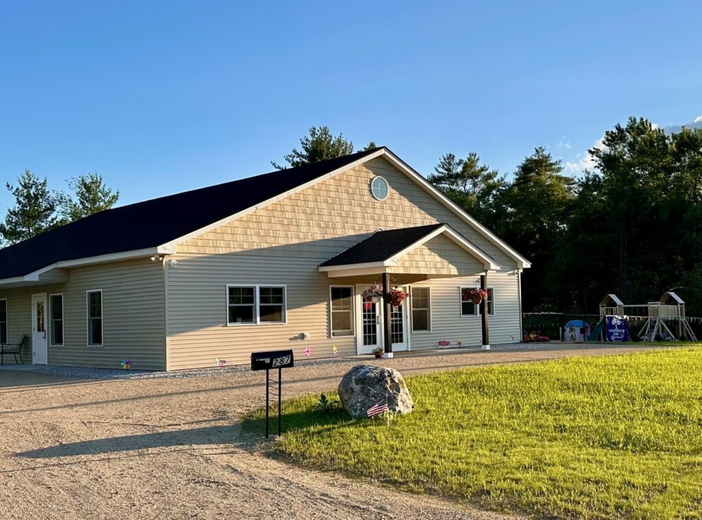 New building that houses Countryside Kids in Hiram, ME